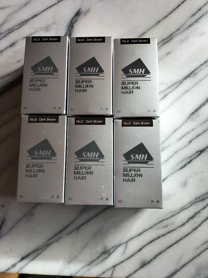 ダークブラウン ルアンスーパーミリオン３０ｇが６個 Amazon | スーパーミリオンヘアー 30g ダークブラウン | スーパー