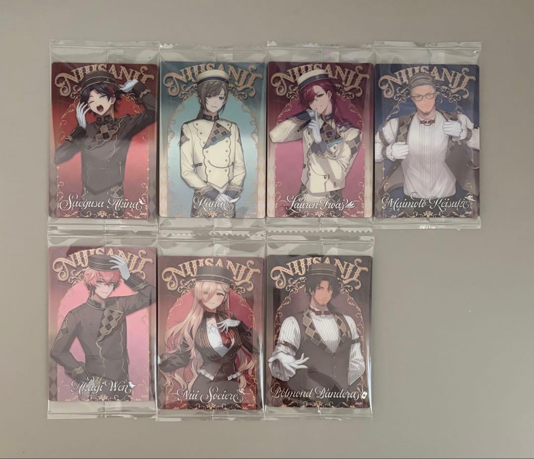 バラ売り可 にじさんじ ウエハース 1 2 まとめ売り - メルカリ