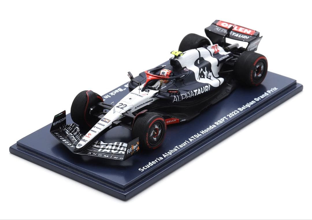 F1速報特注スパーク 1/43 アルファタウリ AT04 ベルギーGP 角田裕毅