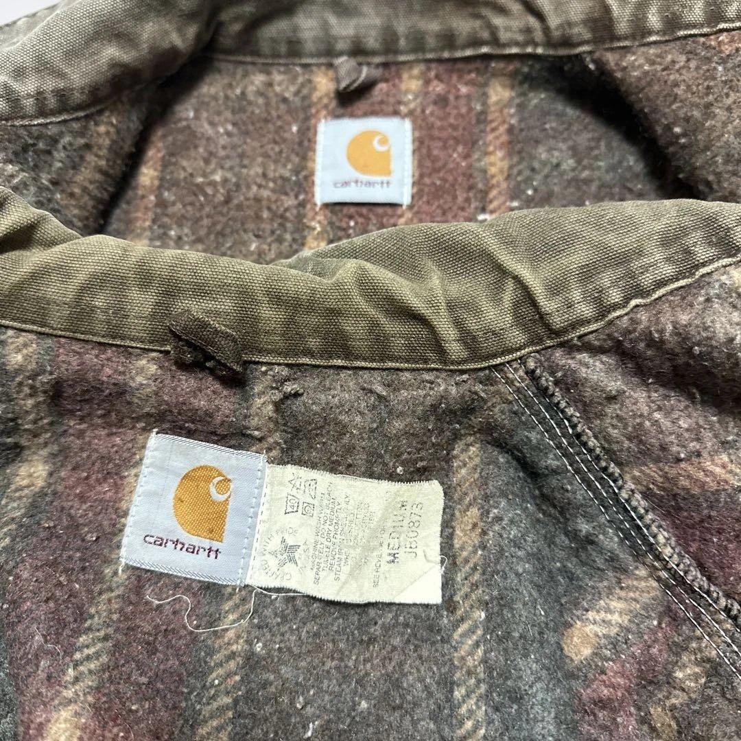90s Carhartt デトロイトジャケット JB0873 モカパープル - メルカリ