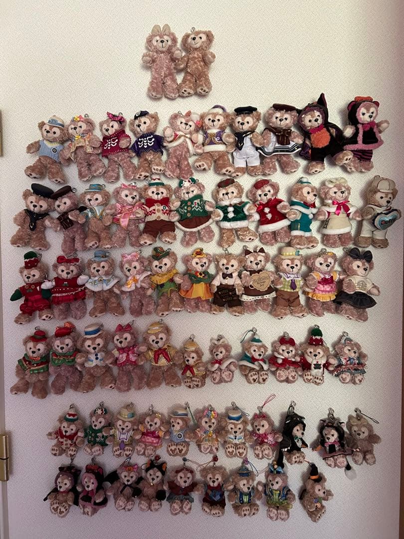 T*k様 ダッフィー・シャリーメイストラップまとめうり　72体