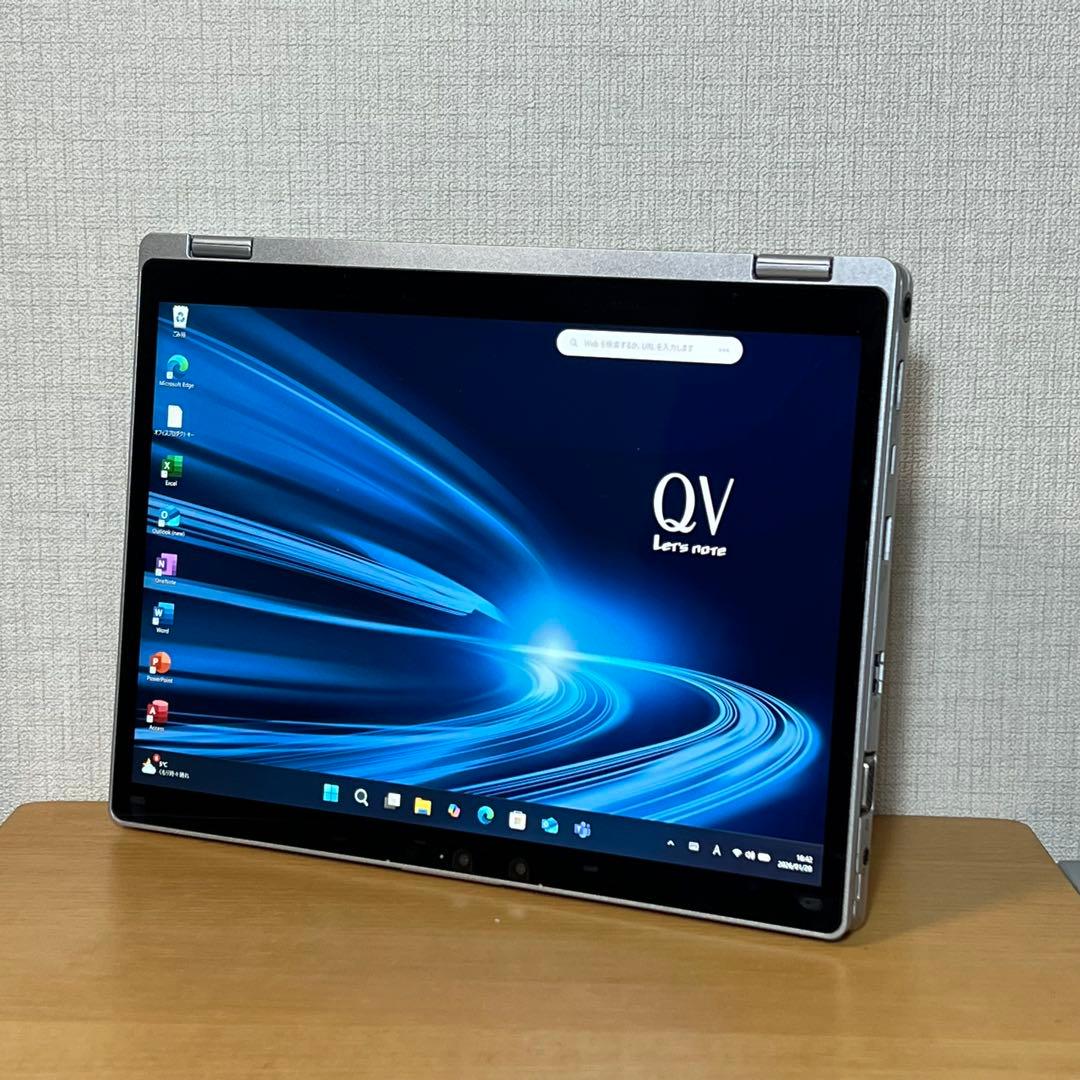 バッテリー良好!レッツノートQV9 i5 16G／256GB／LTE／オフィス Let's note 公式店 パナソニック レッツノート専用オプション FV