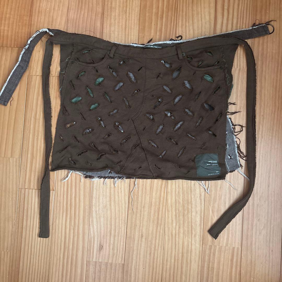 Undercover 01aw melting pot期　エプロン