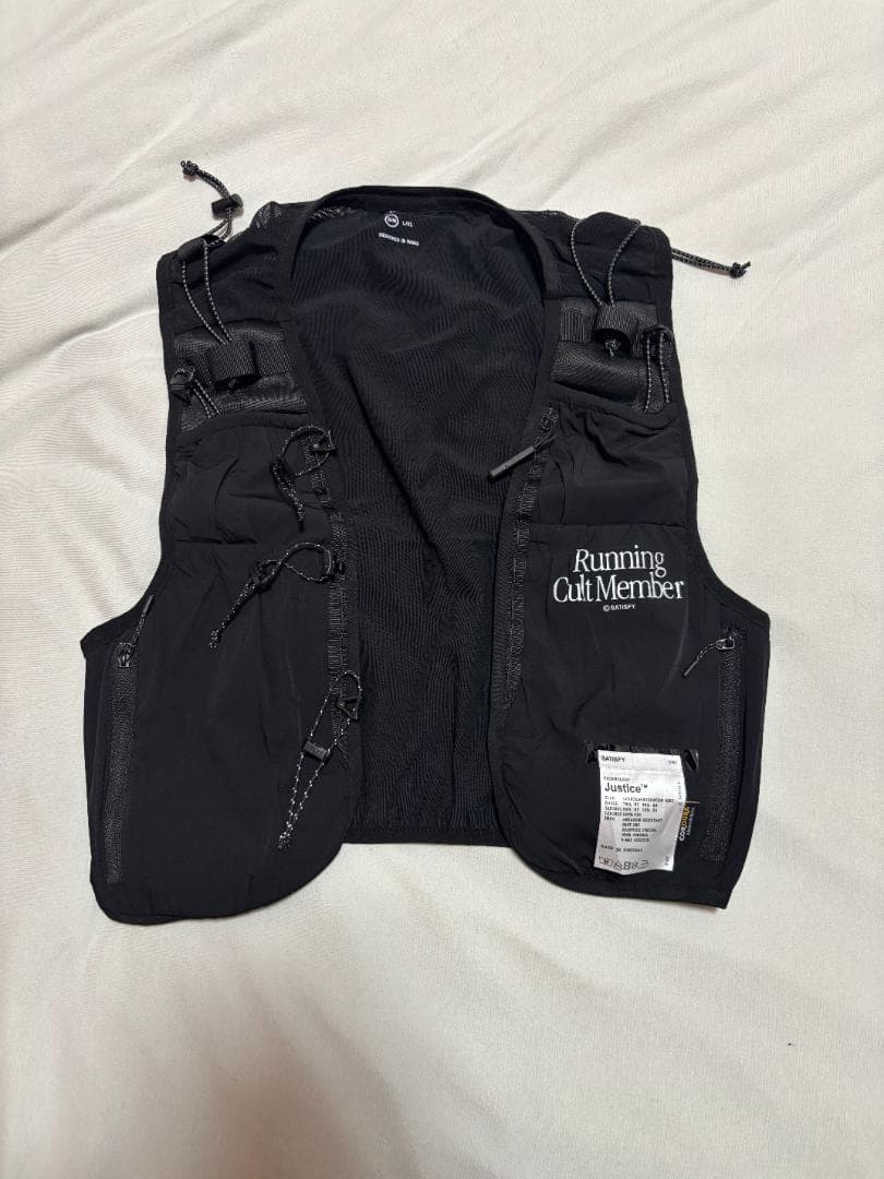 SATISFY Justice Hydration Vest ランニングベスト
