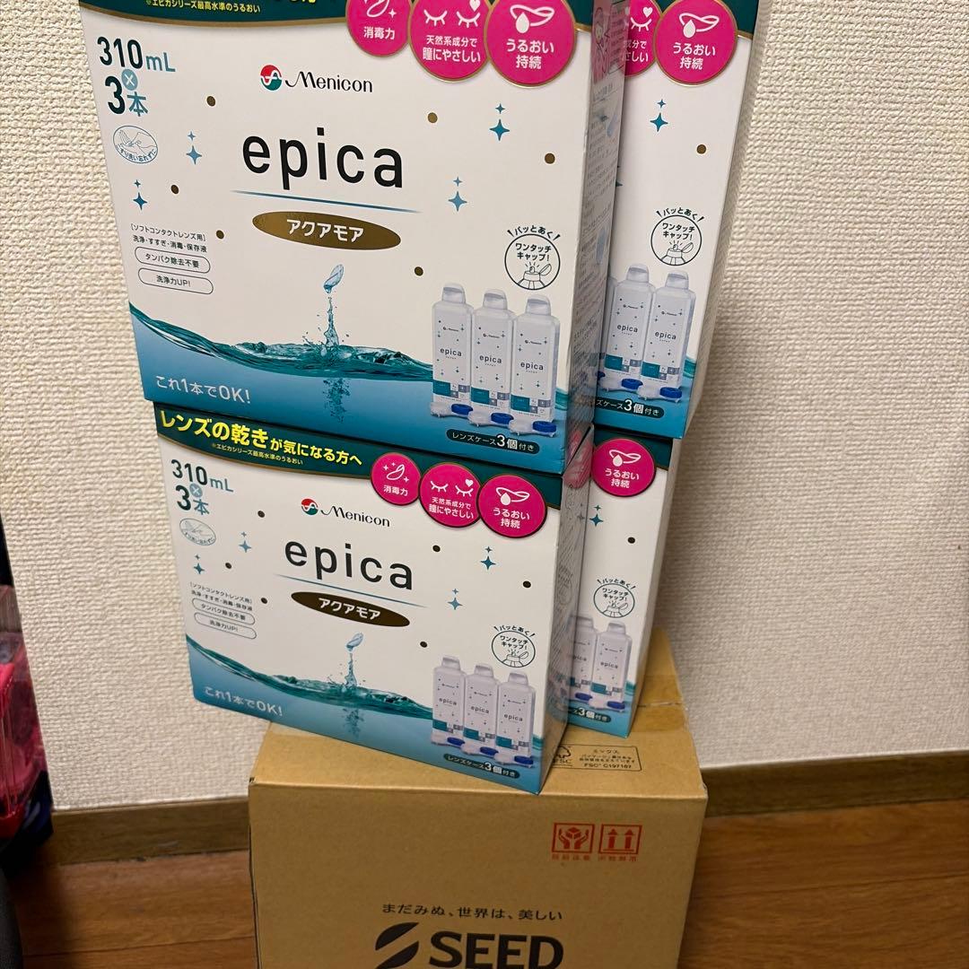 フォレストリーフうるおいＷセット➕epicaアクアモア3本セット4箱