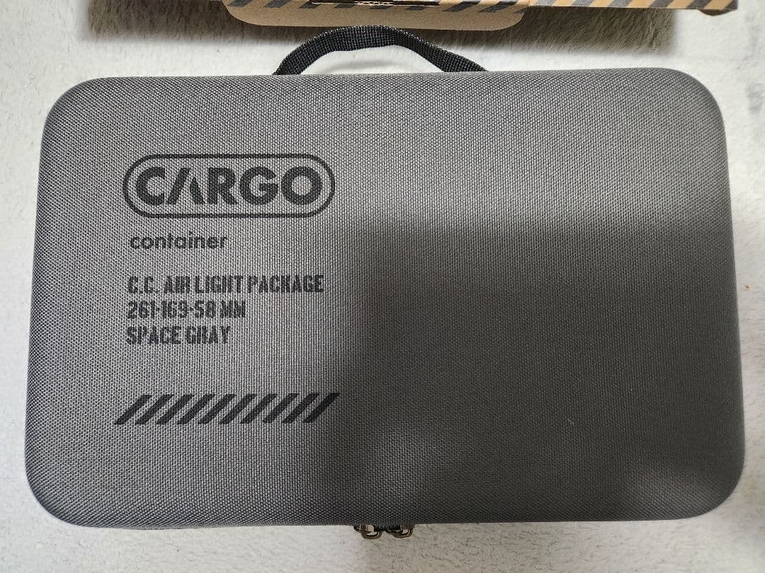 CARGO CONTAINER】AIR LIGHT2本&充電器&ケース グレー