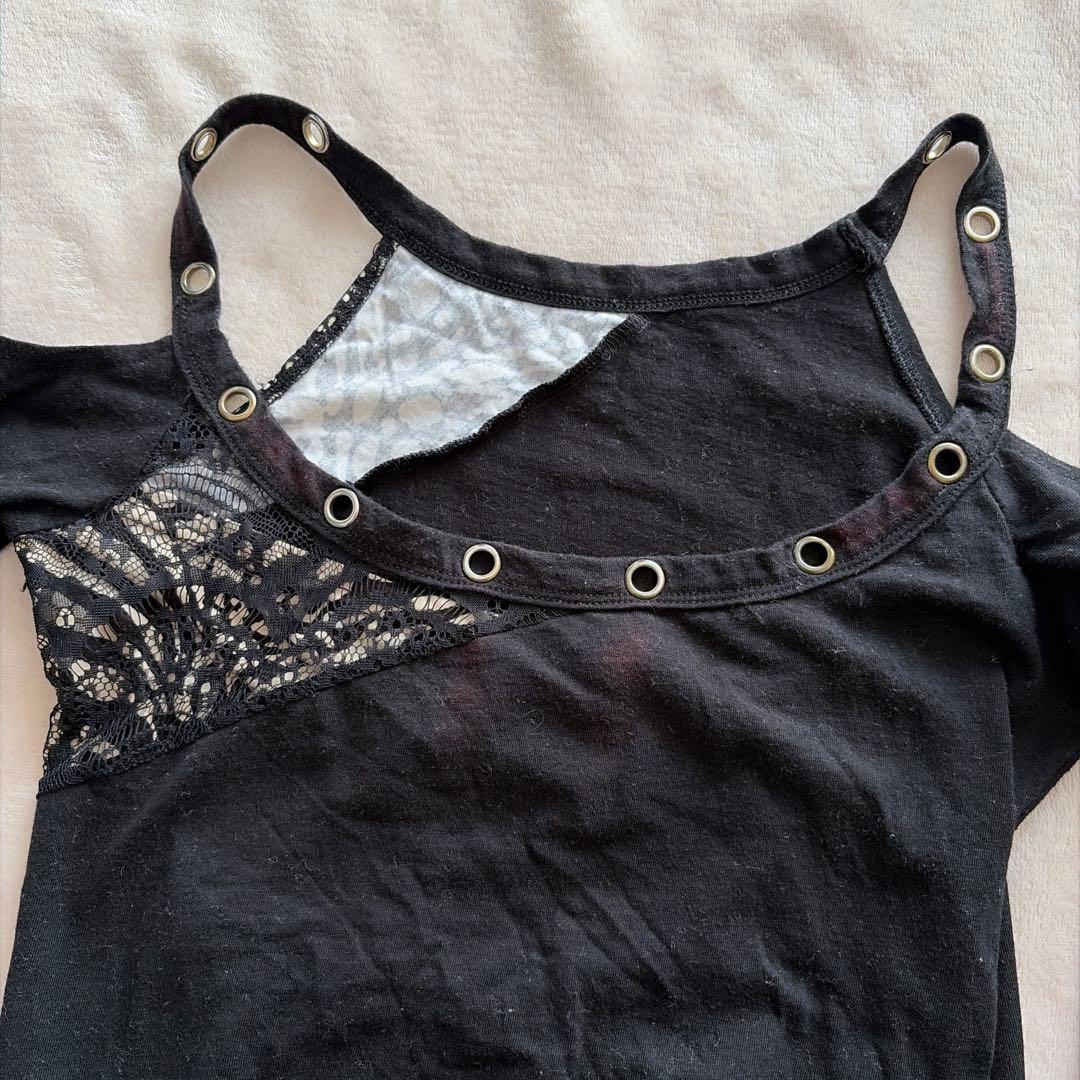 d.i.a. ゼブラ柄&ヒョウ柄ブラックトップス - メルカリ