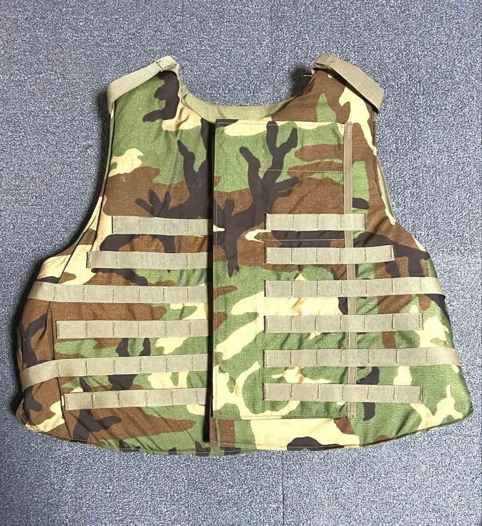 米軍実物Point Blank社製 ウッドランド ボディーアーマー　セットXL