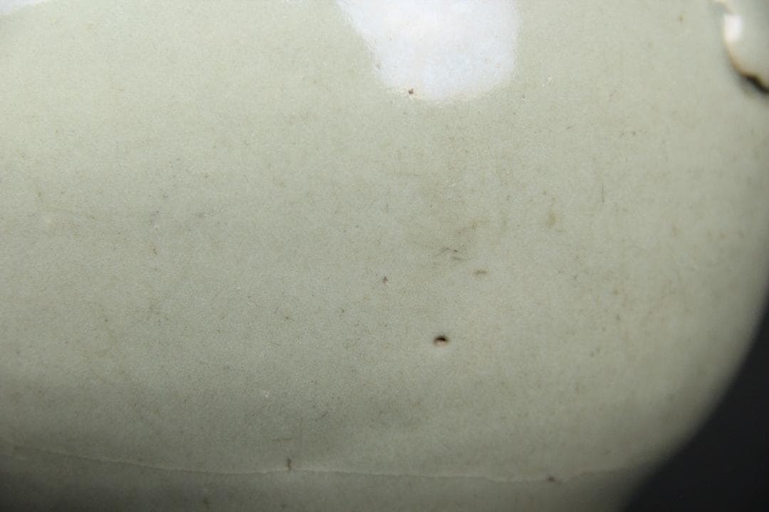 唐物 明～清 七官青磁 青瓷 耳付水指 茶道 龍泉窯 FJ21-4 - メルカリ