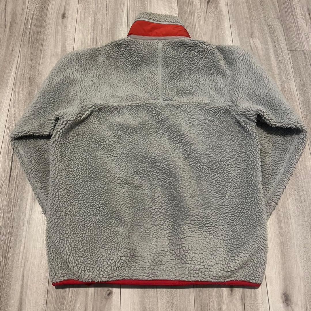patagonia パタゴニア レトロx レッド フェザーグレー - メルカリ