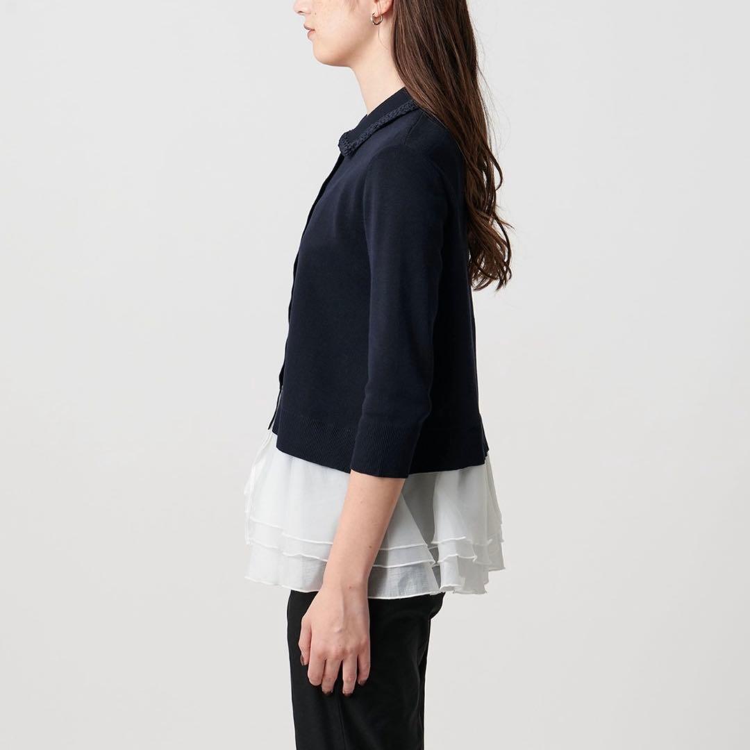 ユナイテッドアローズ レディーポロコンビニットウォッシャブル【店頭