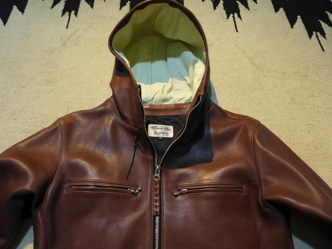 M15様極美品40レッドムーン茶マッドドッグL