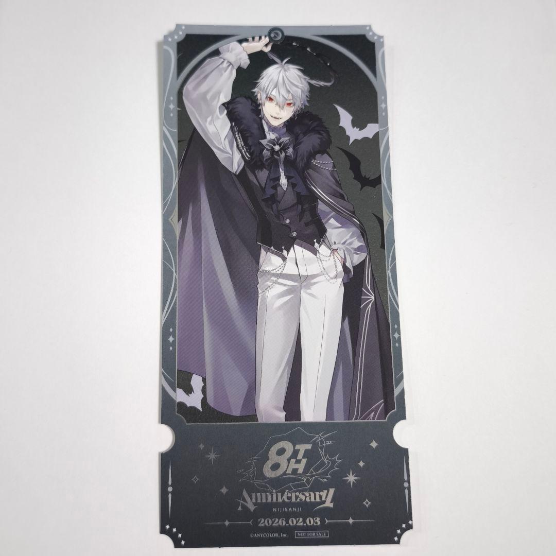 にじさんじ 8周年 特典 チケット風カード 葛葉 - メルカリ