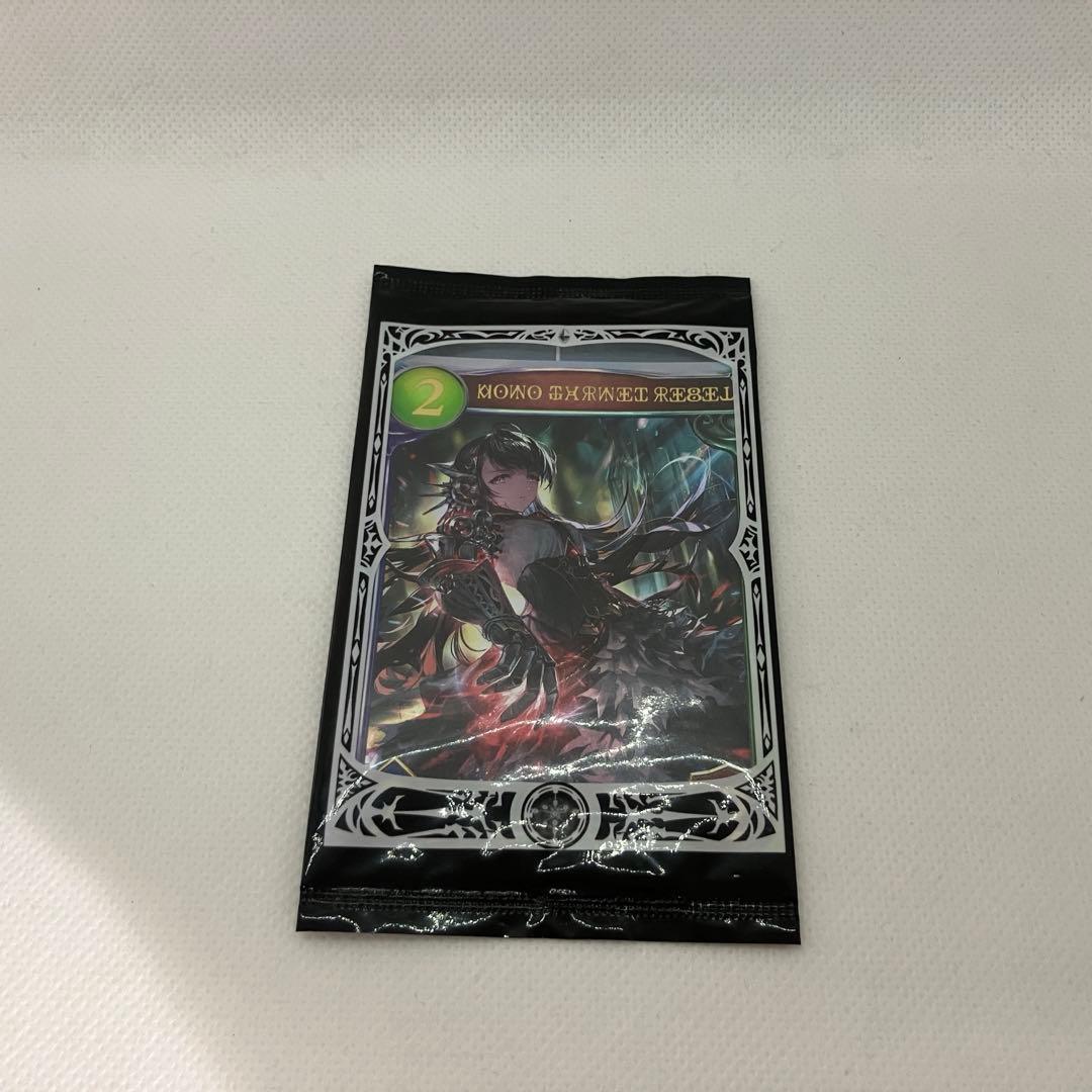 真紅の抗戦者・モノ シャドバ 未開封　リアルプロモーションカード