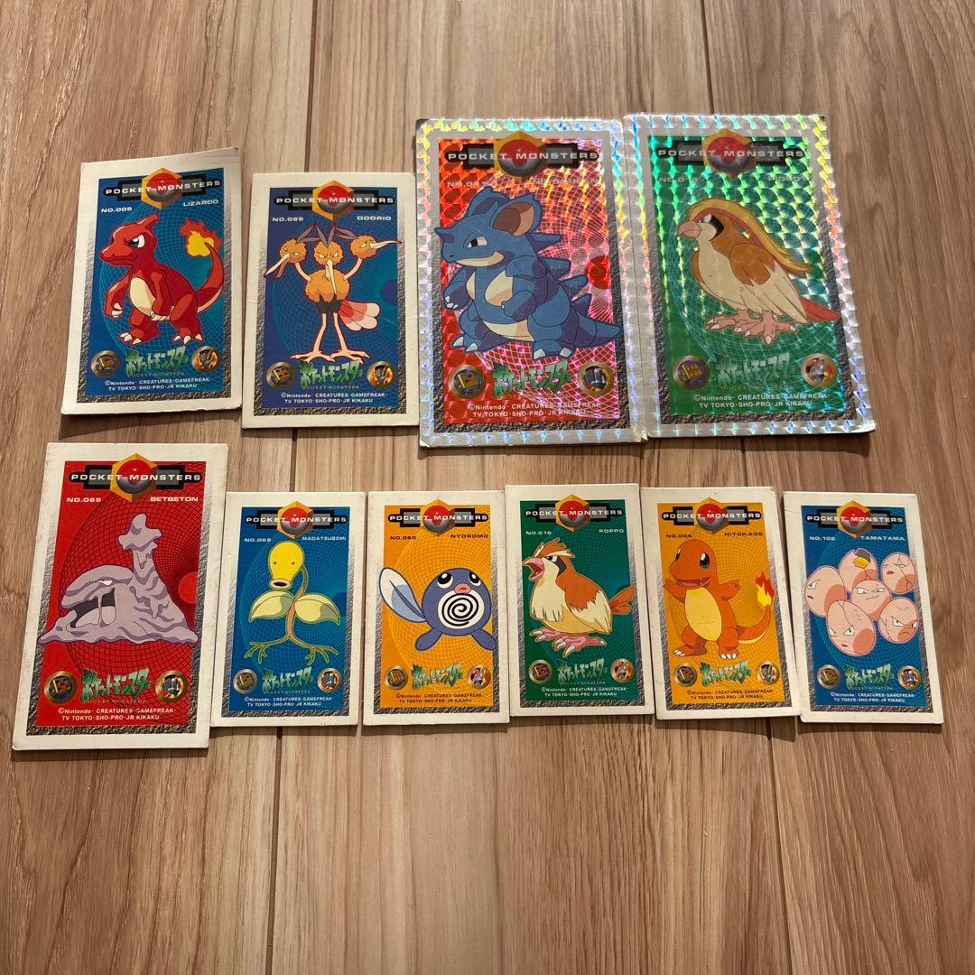 ポケットモンスター カクメン アマダ kaku menko メンコ まとめ売り