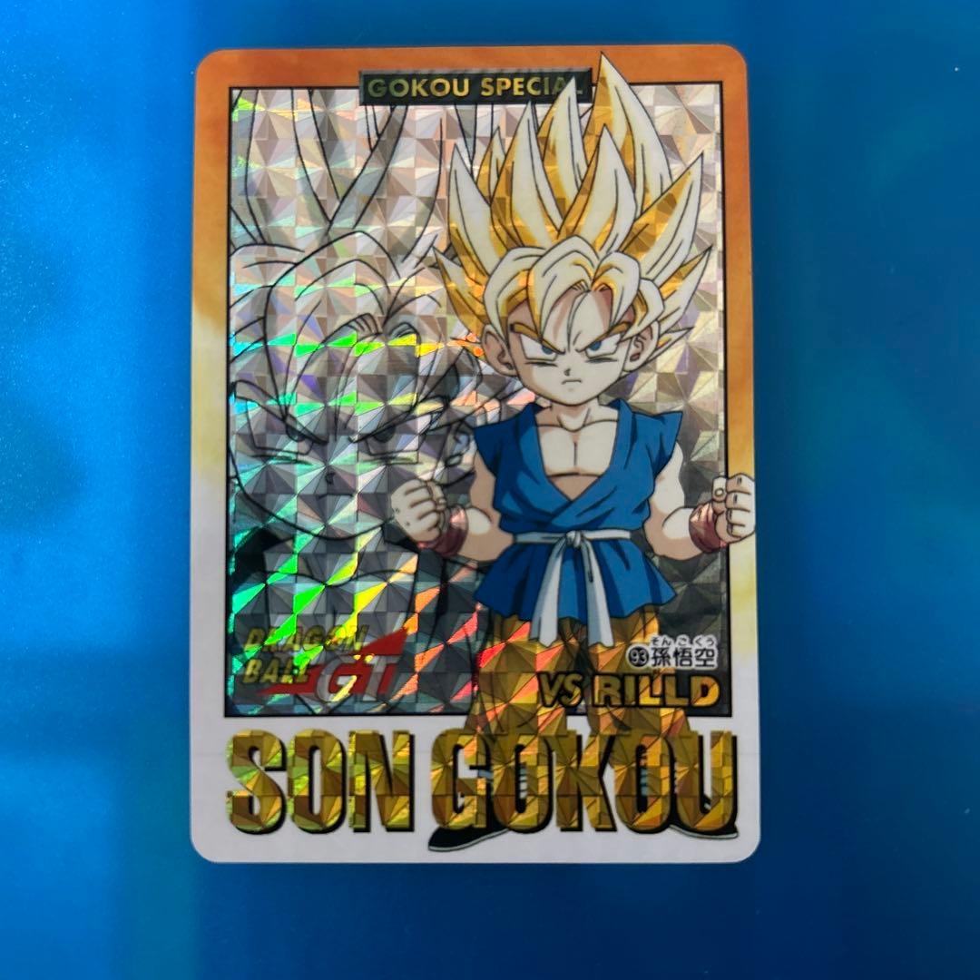 未剥がし　ドラゴンボール　カードダス 93 gt 28弾