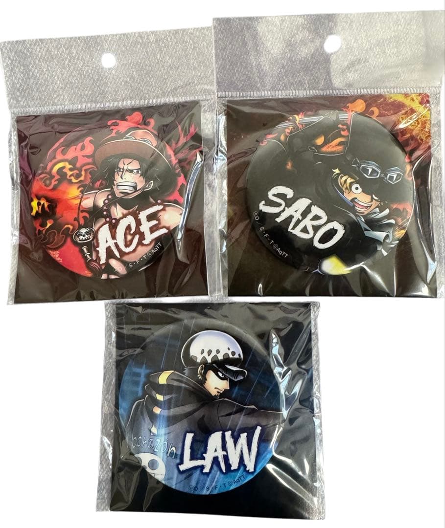 新品】東京ワンピースタワー ストロングコレクション缶バッジ エース