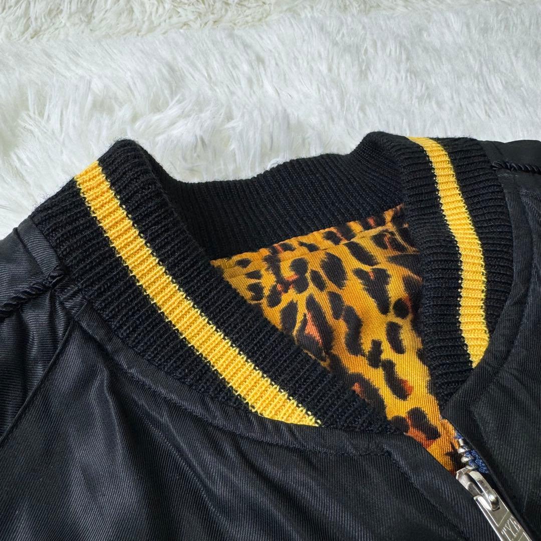 極美品✨テーラー東洋 BEAMS スカジャン リバーシブル 虎 レオパード