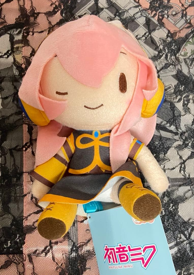 巡音ルカ ふわぷち ぬいぐるみ② - メルカリ