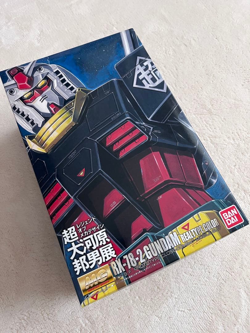 【イベント限定品】RX78 ガンダム MG 大河原邦男展 プラモデル
