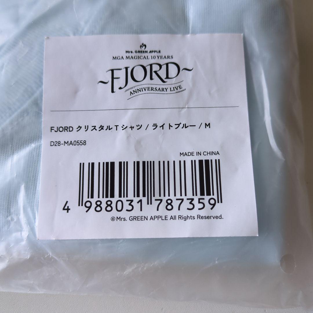 ミセス フィヨルド Tシャツ M クリスタル ライトブルー FJORD - メルカリ