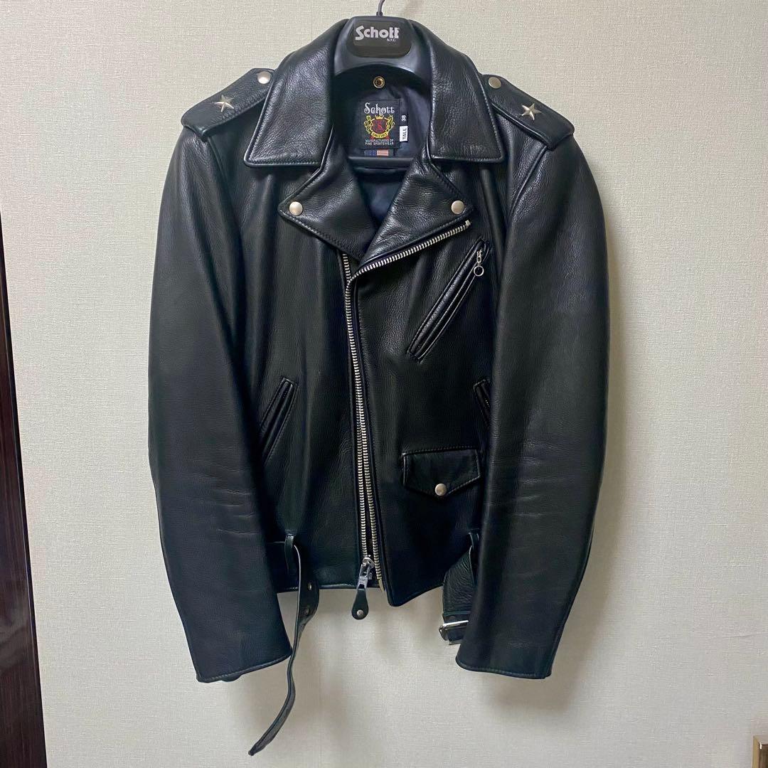 アメリカ製 Schott 516UST ニューネイキッド ワンスター 38