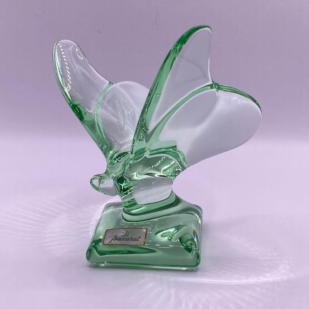 バカラ　Baccarat バタフライ　オブジェ
