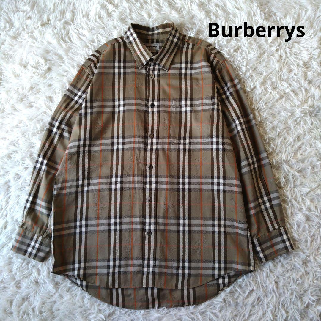 美品✨バーバリーズ　ノバチェック　シャドーホース　シャツ