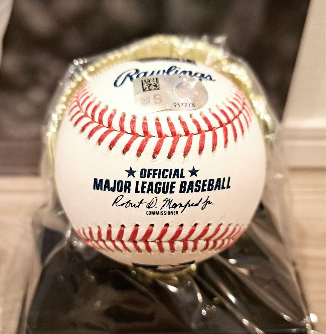 祝☆WS優勝 山本由伸選手直筆サインボール - メルカリ