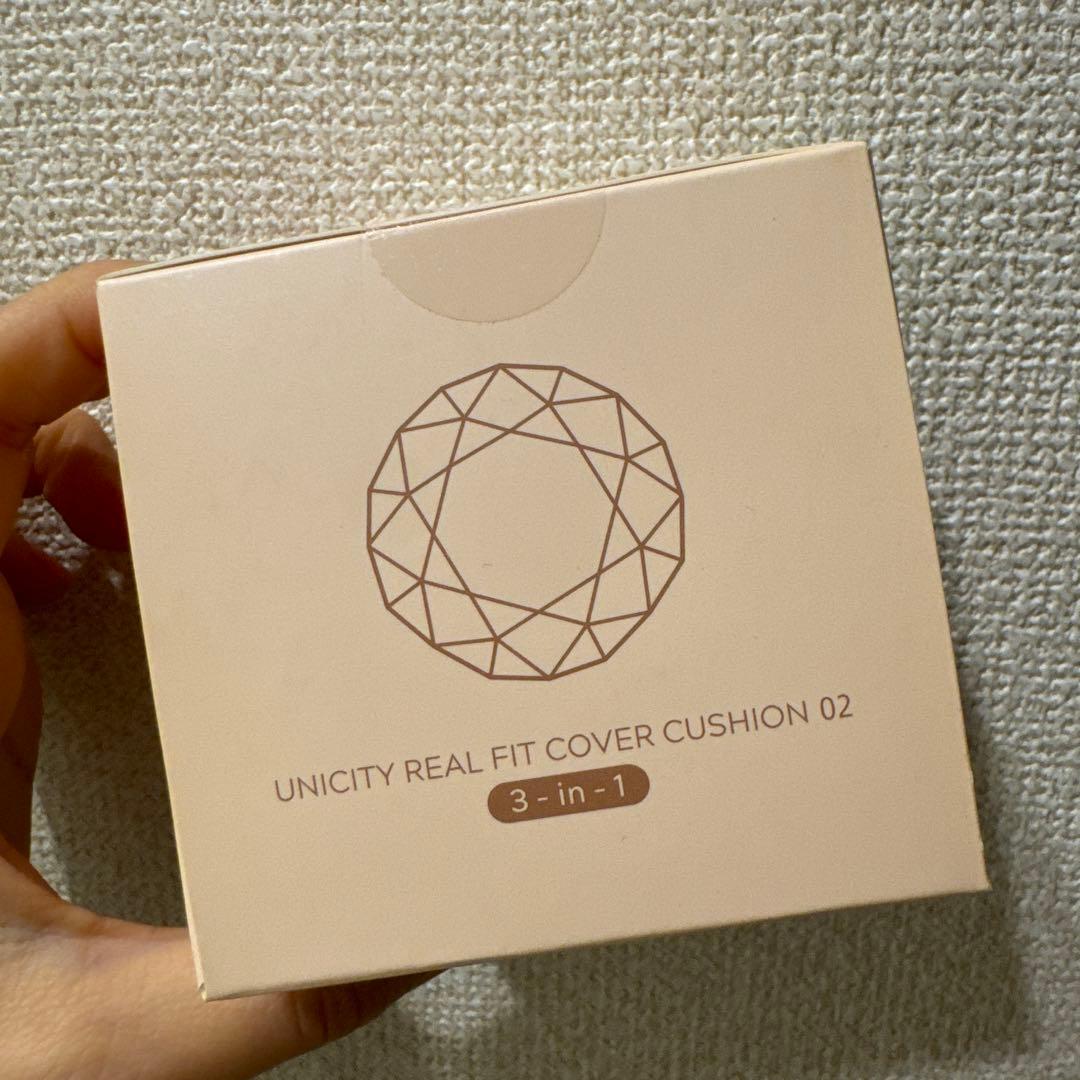 ファンデーション UNICITY REAL FIT COVER CUSHION 02