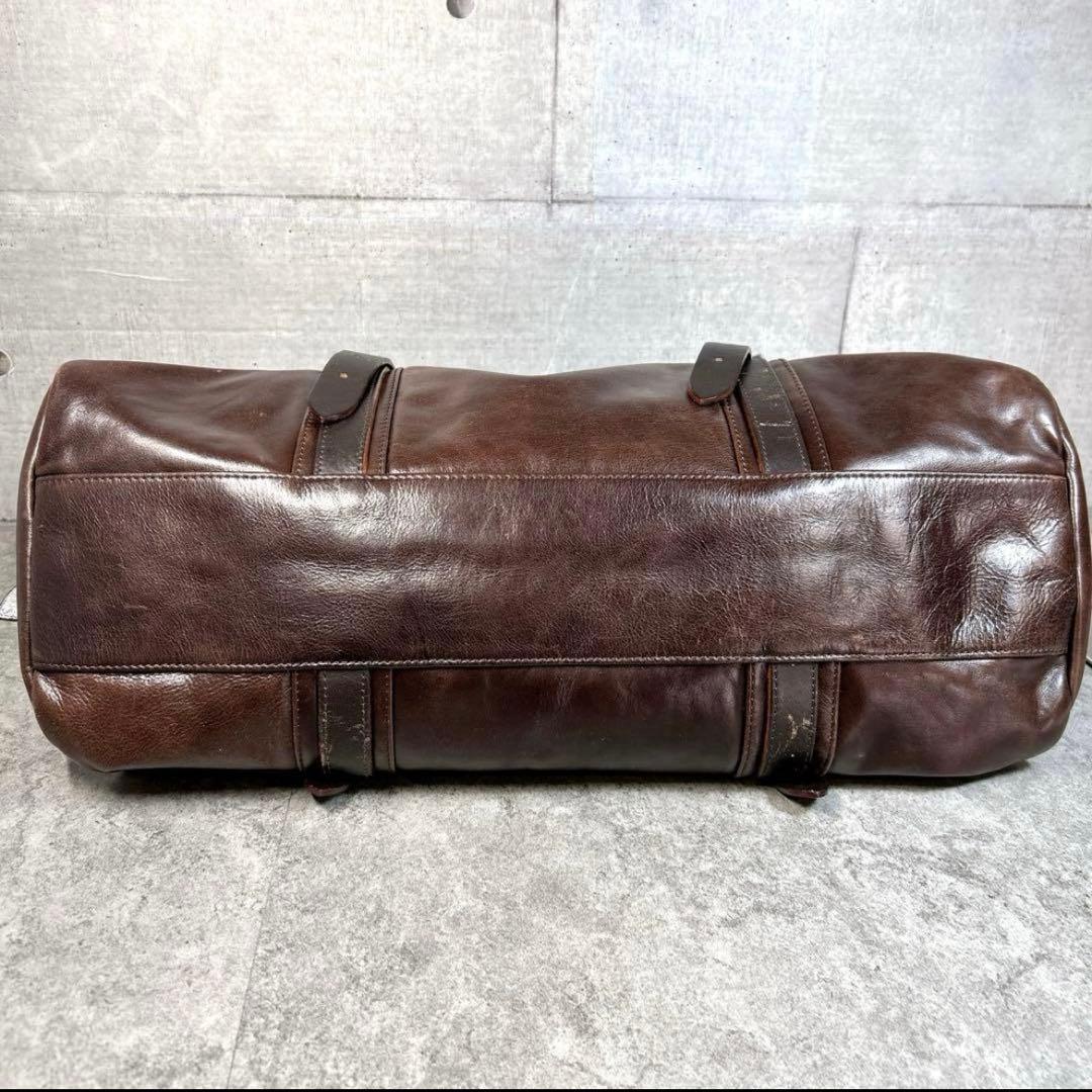 alfredo BANNISTER/leather Boston bag/Y2K - メルカリ