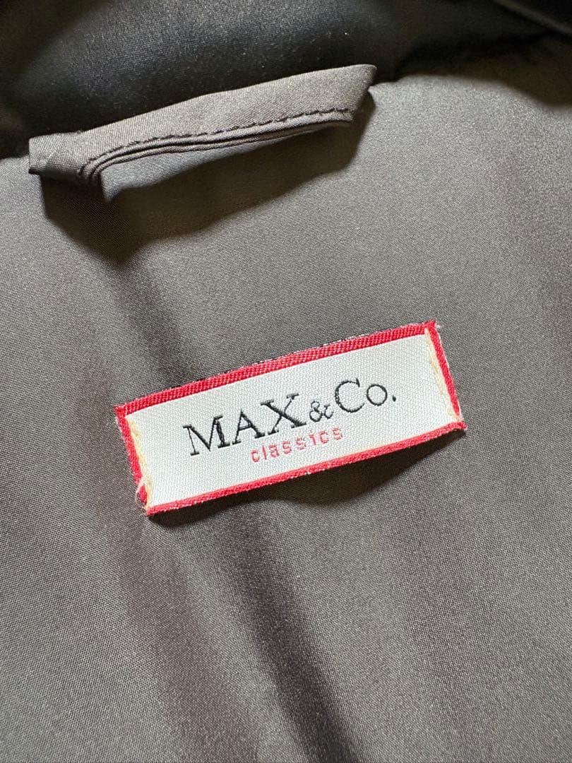 Max&Co マックスマーラ ハーフダウンコート シャイニングカラー 38