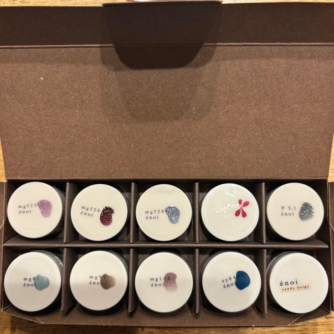 匿名配送/新品未使用】PRISM、ファントム含むジェル10色 enoi エノイ