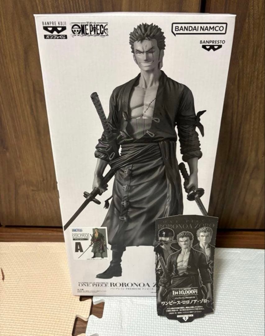 バンプレくじ PREMIUM ワンピース フィギュア ロロノア・ゾロ　A賞