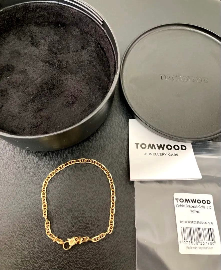ゲリラ値下げTOMWOOD Bracelet Gold