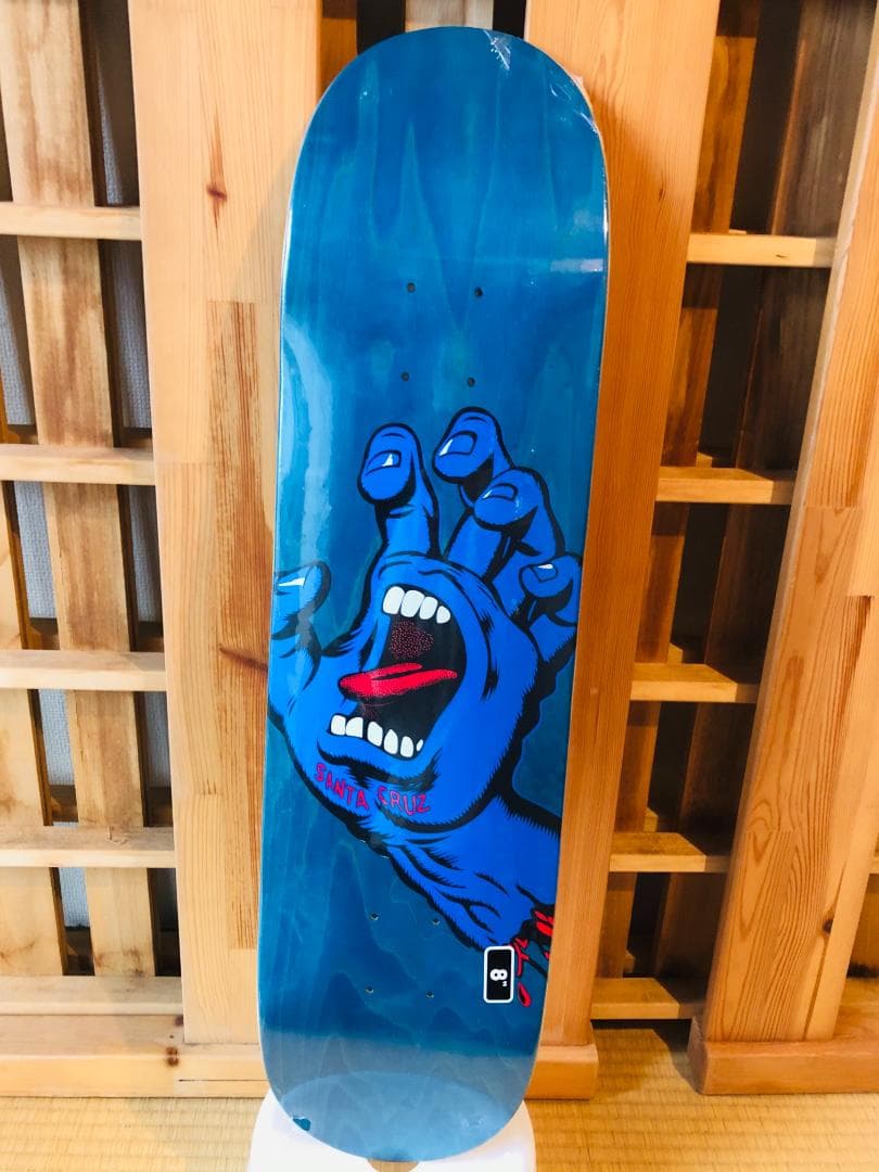 MOB追加 SANTACRUZ　スケートボードデッキ　8.0*31.6インチ