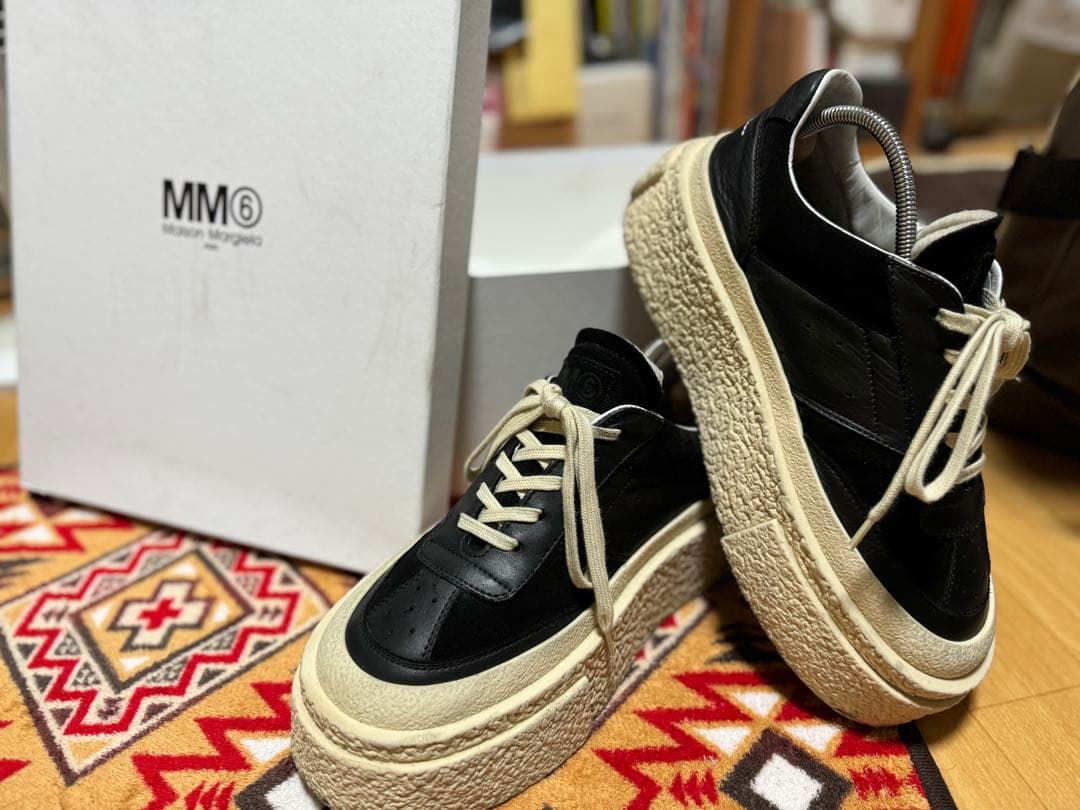 MM6 メゾンマルジェラ プラットフォームスニーカー