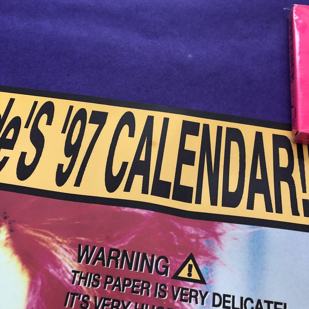 hide 1997年 珍品 ビッグカレンダー 約1m×1.4m - メルカリ