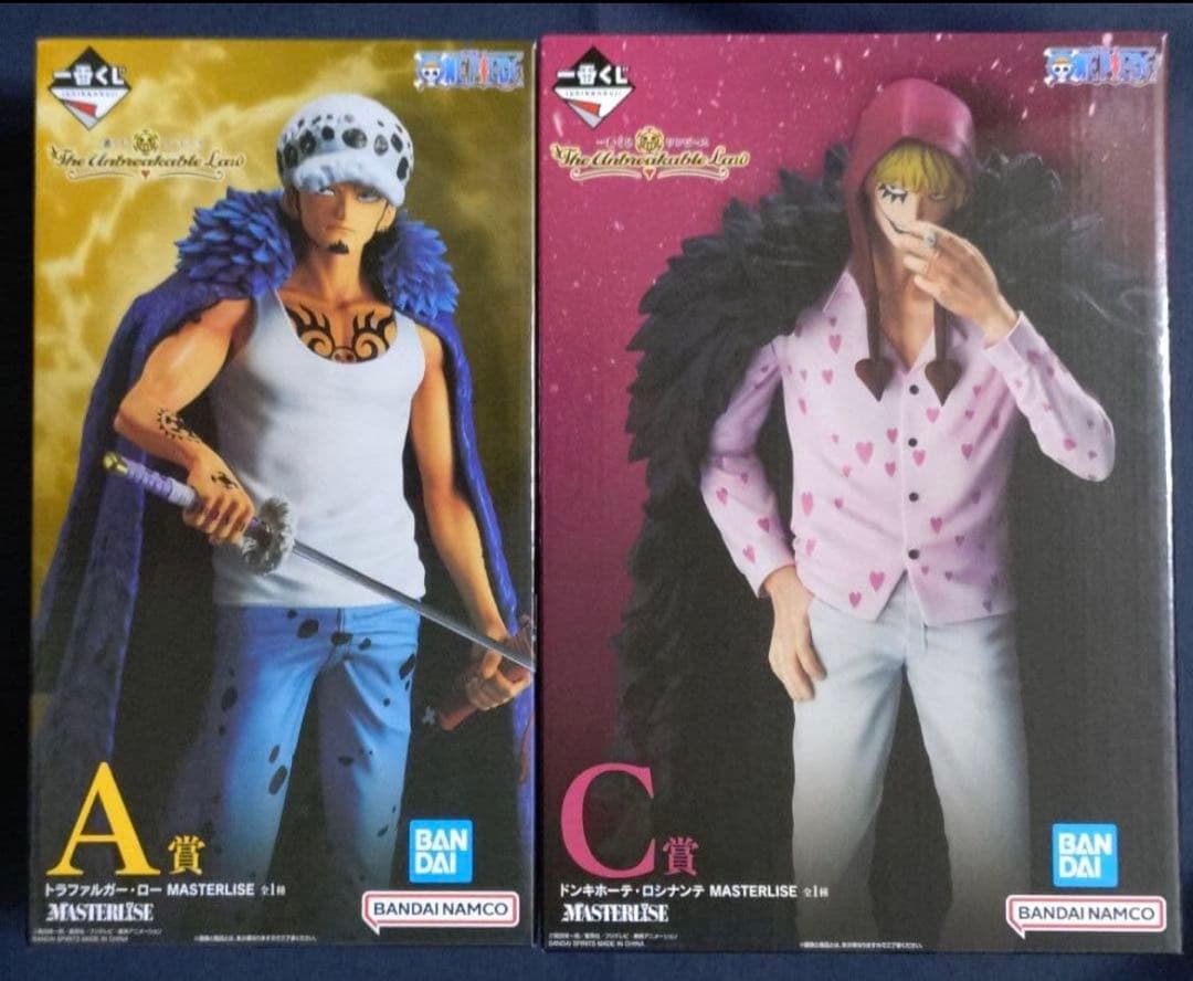 一番くじ ワンピース A賞 ロー C賞 コラソン フィギュア
