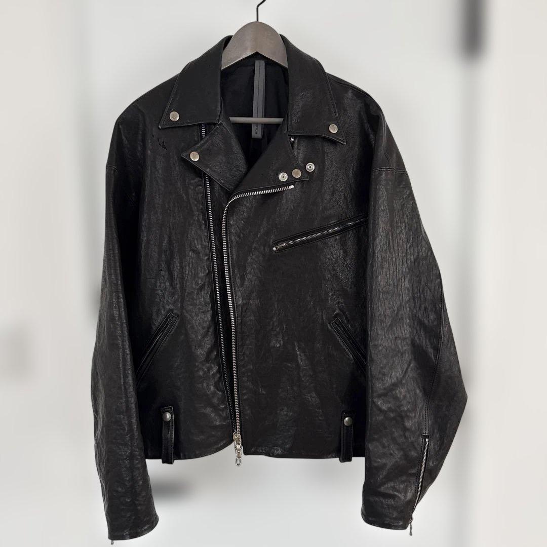 STRUM×PERVERSEYEONTHEWORLD ライダース ルーズ