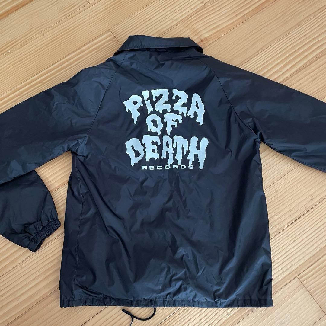 Pizza of Death ナイロンジャケット ブラック - メルカリ