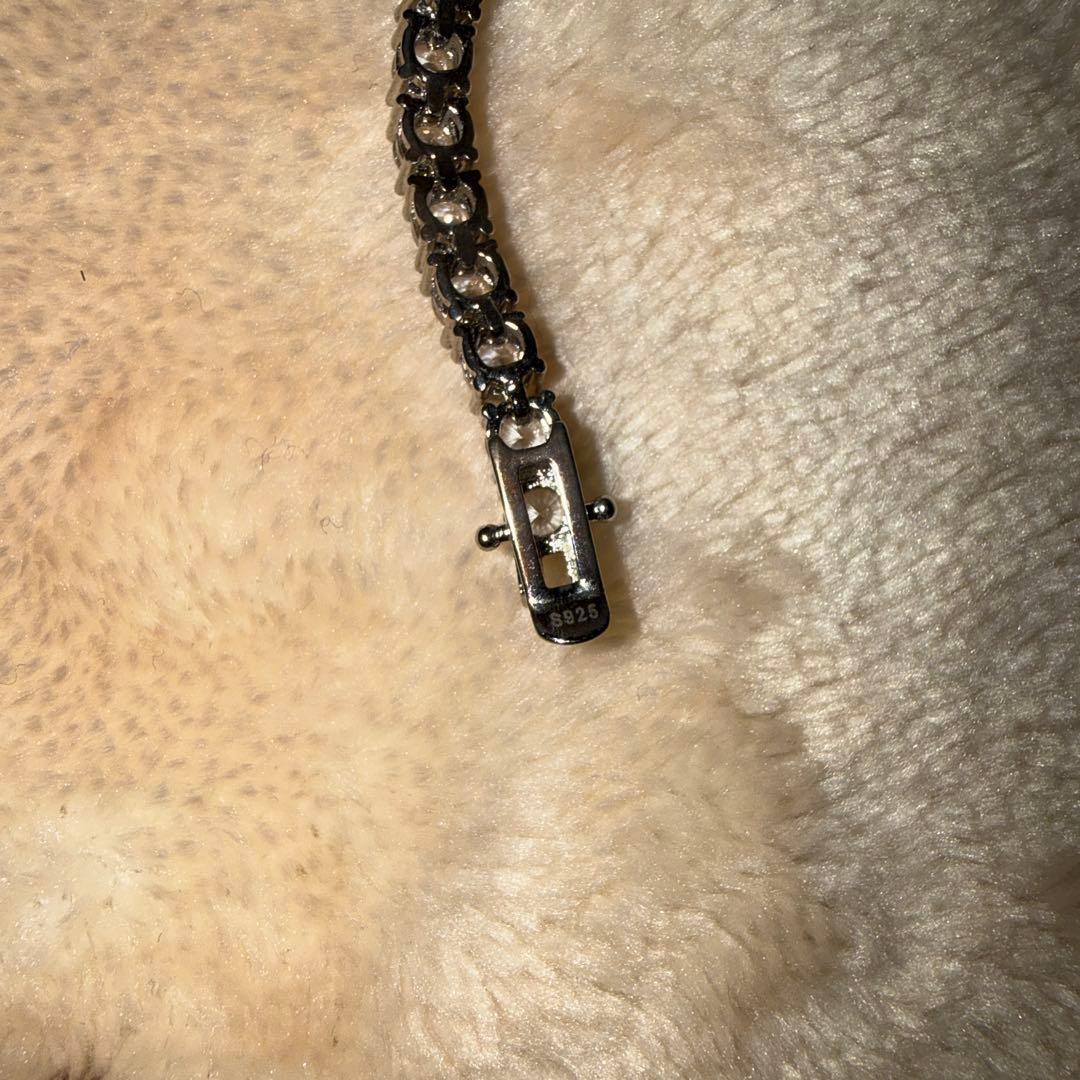 GRA モアサナイトブレスレット 17.78cm 即日発送