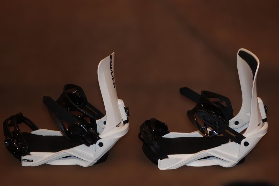 SALOMON スノーボード ビンディング RHYTHM Mサイズ White SALOMON（サロモン） 日本正規品 スノーボード ビンディング SALOMON