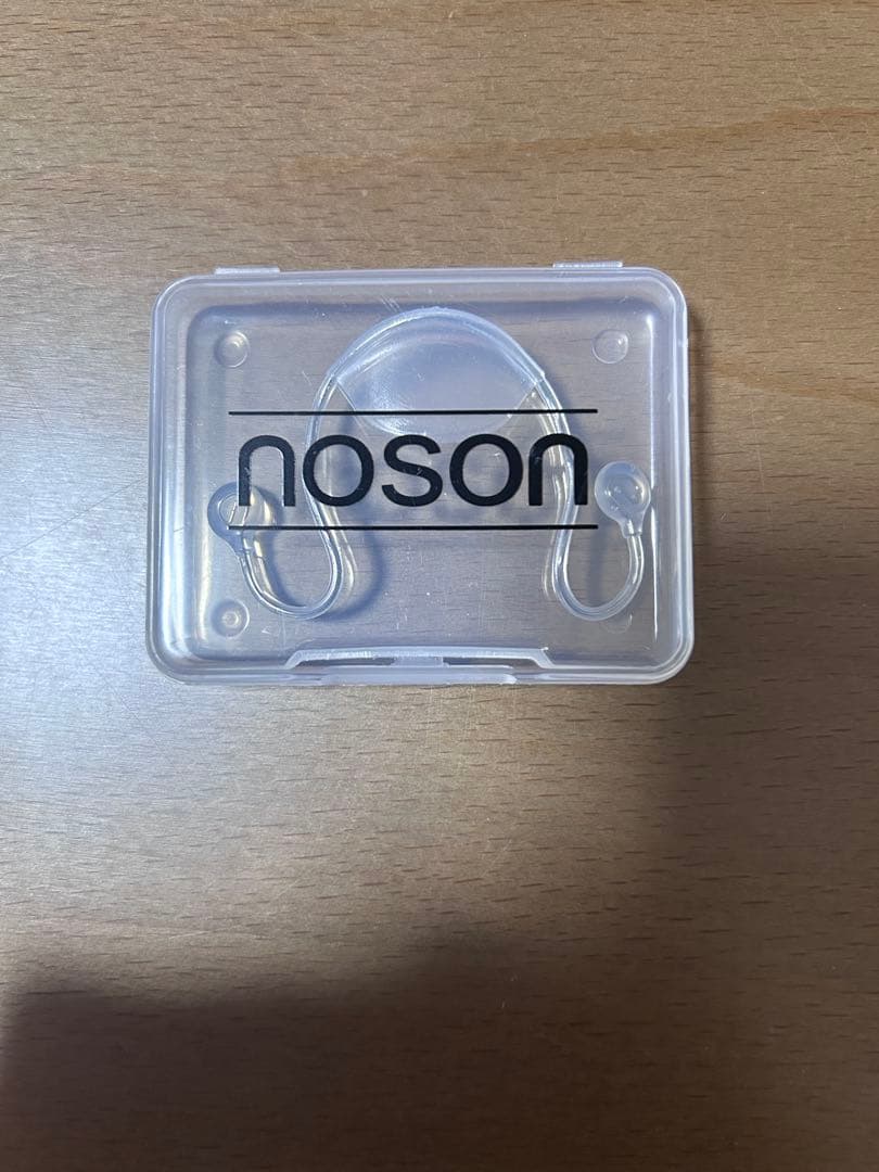 noson 鼻拡張器 ケース付き　クリア