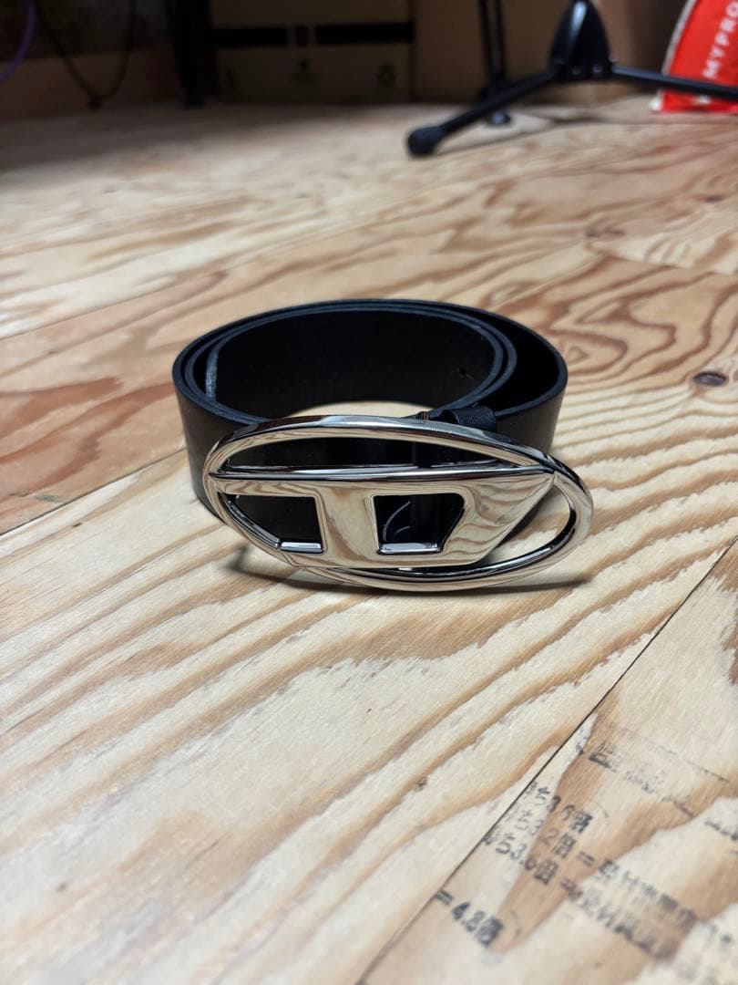 小物 DIESEL B-1dr W 80 DIESEL（ディーゼル） ベルト B-1dr W X08727 PR666 レディース Dロゴ