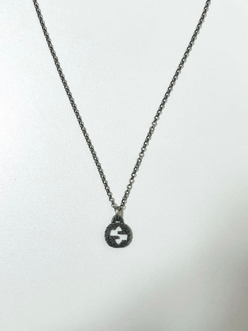 GUCCI ネックレス　インターロッキングG 楽天市場】【中古】 GUCCI (グッチ) インターロッキング G ネックレス