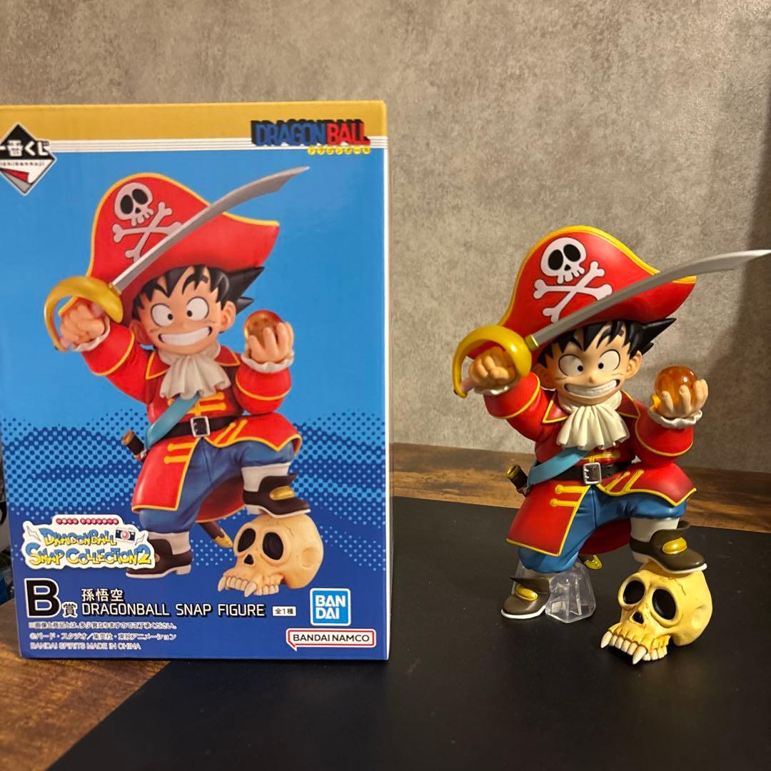 一番くじ ドラゴンボール SNAP COLLECTION2 B賞 孫悟空 海賊 - メルカリ