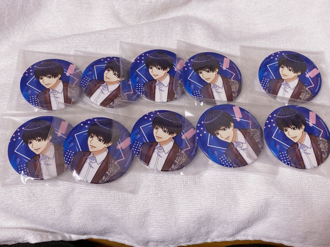 A3！ 月岡紬 ブルライ 缶バッジ - メルカリ