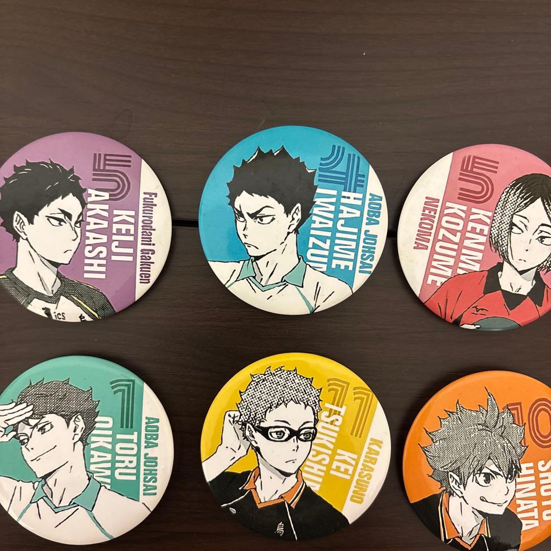 ハイキュー缶バッジセット 9個 - メルカリ