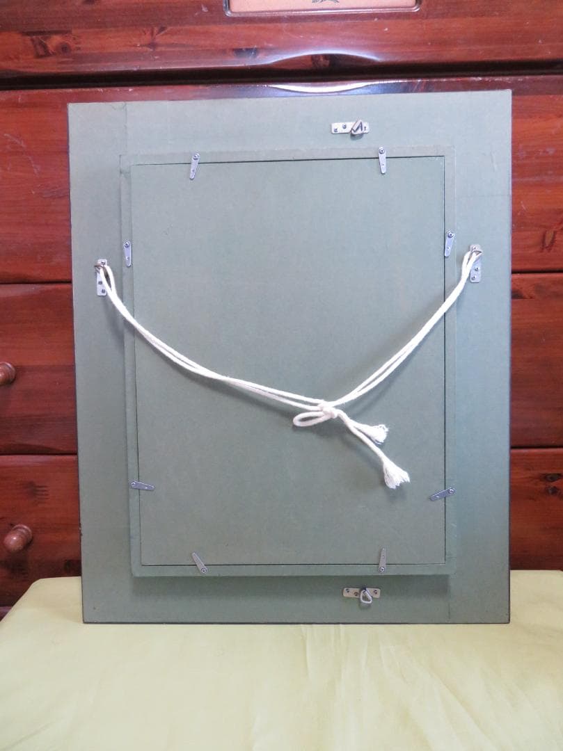 尾松直　「道化の肖像」　油彩F4号 　新制作協会員　日本美術家連盟会員　新作家賞